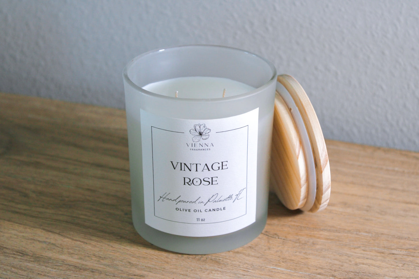 Vintage Rose 11oz Candle