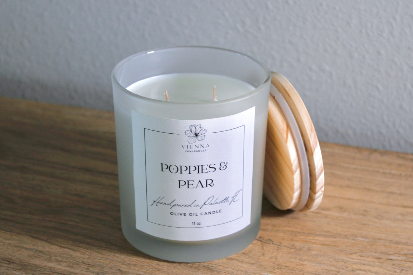 Poppies & Pear 11oz Candle