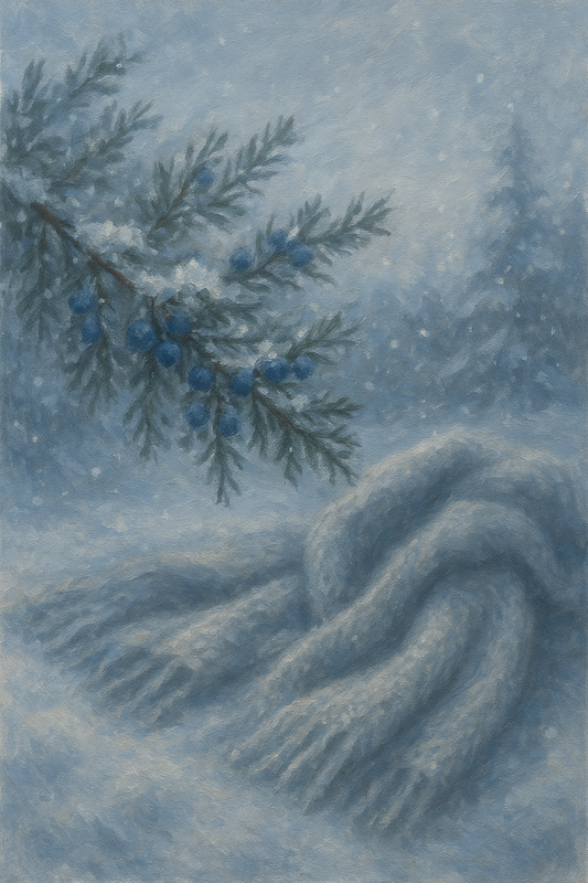 Juniper Cashmere 11oz Candle (Clear Jar)